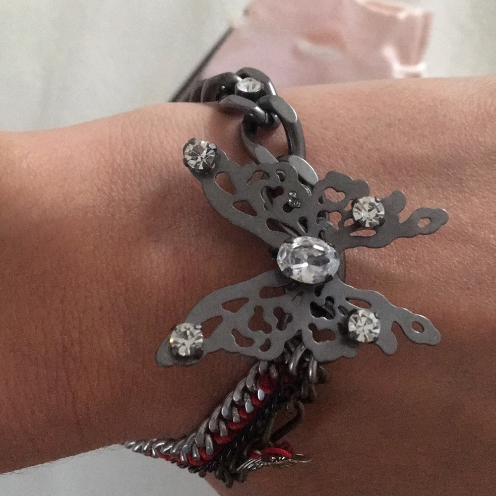 Authentic Juicy Couture Butterfly Bracelet